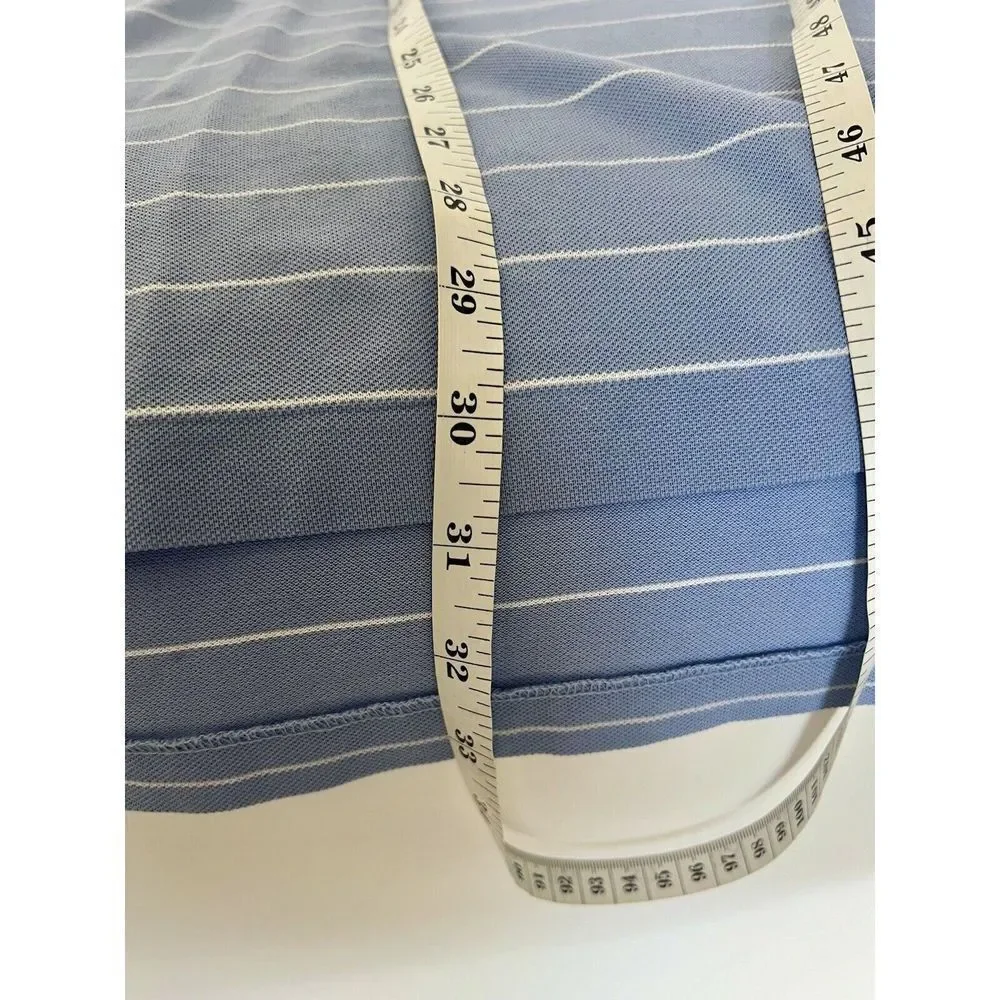 Polo‎ Golf Ralph Lauren Mens XL Blue White Stripe
